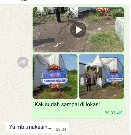 Pengiriman Karangan Bunga Pondok Benda